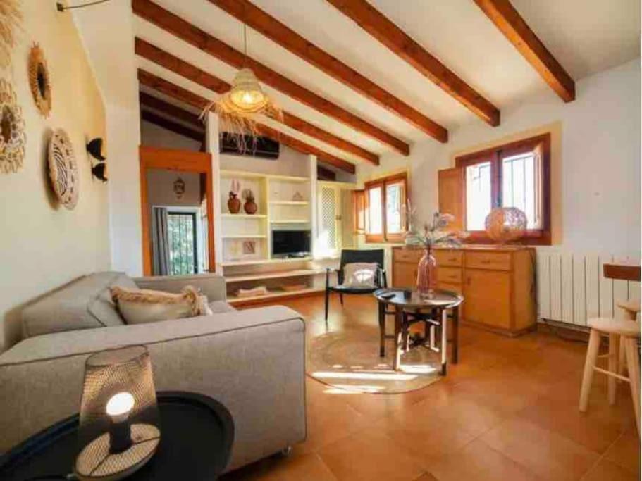Lovely Appartment 'Solana' With Big Garden, Nice Pool Teulada Eksteriør billede